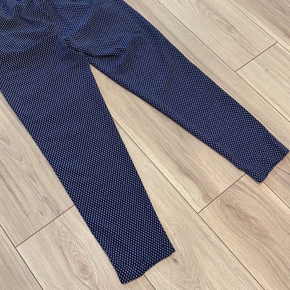 H&M Blue Elastic Drawstring Waist Harem Pants with Pockets - Picture 8 of 8